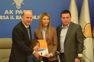 AK Parti İl Başkan'lığında yoğun pazar mesaisi