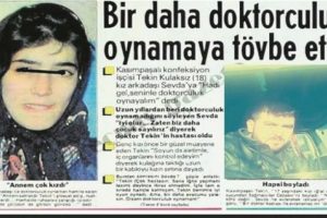 Tecav&uuml;z haberine fotoğrafını koymuş
