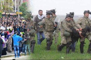 &Ouml;calan protestoları sırasında olaylar &ccedil;ıktı!