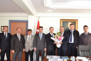 Hakemler Şahin'i ziyaret etti