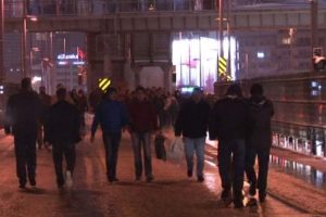 İstanbul'da metrob&uuml;s hattı yaya yoluna d&ouml;nd&uuml;