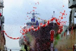 "TCG Kuşadası" Deniz Kuvvetleri Komutanlığı'na teslim edildi