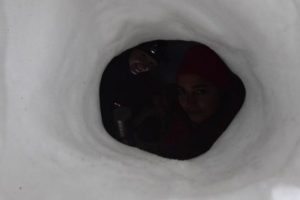 Paland&ouml;ken'de dağcıların eğitim kampı