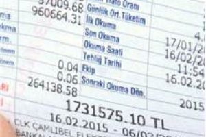 1 milyon 731 bin 575 liralık elektrik faturası şoku