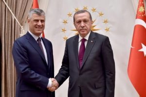 Haşim Ta&ccedil;i'yi Cumhurbaşkanlığı Sarayı'nda kabul etti