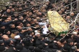 Muhsin Yazıcıoğlu'nun annesine veda