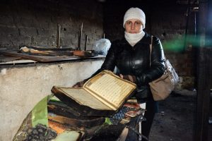 Bursa'da k&uuml;le d&ouml;nen evden bir tek 'o' sağlam &ccedil;ıktı