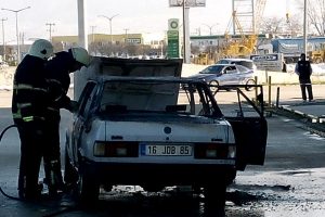 Bursa'da pense bulana kadar yandı, bitti, k&uuml;l oldu...