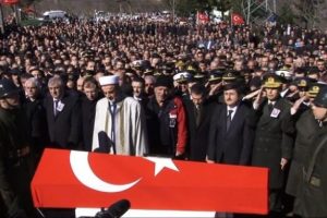Şah Fırat şehidine son g&ouml;rev