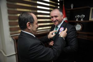 Maliyecilerden &Ccedil;ağlayan'a ziyaret