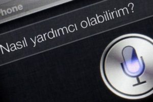 Apple'ın Siri'si T&uuml;rk&ccedil;e oldu!