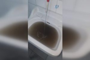 &Ccedil;eşmelerden &ccedil;amur aktı, sosyal medya yıkıldı