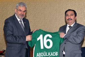 Bursaspor'dan Abd&uuml;lkadir Şahin'e ziyaret