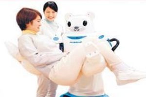 Japonlar robot hasta bakıcı yaptı