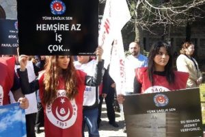 Sağlık &ccedil;alışanları greve gidiyor