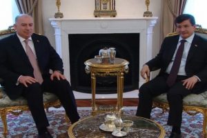 Irak Cumhurbaşkanı Yardımcısıyla g&ouml;r&uuml;şt&uuml;