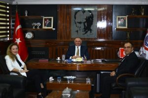 Faurecia y&ouml;neticilerinden &Ccedil;ağlayan'a ziyaret