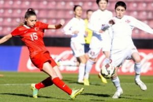 T&uuml;rkiye G&uuml;rcistan'ı farklı yendi