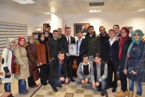 Refik Yılmaz'a tuğralı ziyaret