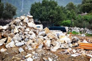 Bodrum'da villa yapılacak alandan tarih fışkırdı