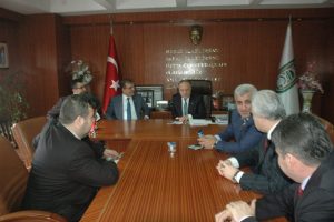 Sedat Yal&ccedil;ın, Arif Tak'ı ziyaret etti