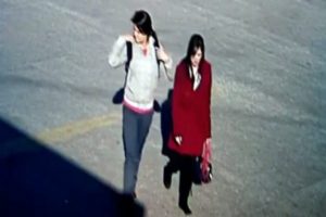 Emine Girginer'in &ouml;l&uuml;me gidişi kameralara yansıdı