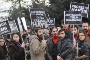 İ&ccedil; G&uuml;venlik Yasa Tasarısı İzmit'te protesto edildi
