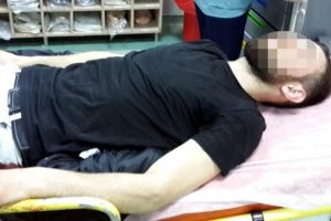 Hem bı&ccedil;aklandı hem kaza yaptı