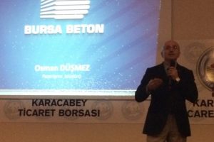 Bursa Beton Karacabey'de sekt&ouml;r ile buluştu