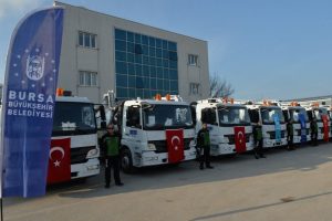 Bursa B&uuml;y&uuml;kşehir Belediyesi ara&ccedil; filosu genişledi