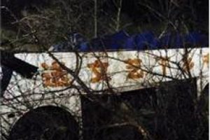Otob&uuml;s u&ccedil;uruma yuvarlandı: 20 &ouml;l&uuml;
