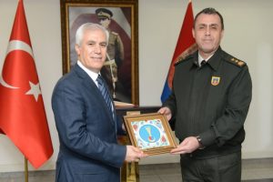 Bozbey'den T&uuml;mgeneral Saldık'a ziyaret