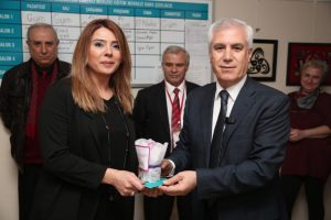 Başkan Bozbey NİLSEM'li kursiyerlerle buluştu