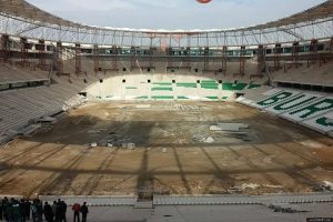 Timsah Arena'da "zemin dranaj" &ccedil;alışmaları başlıyor!
