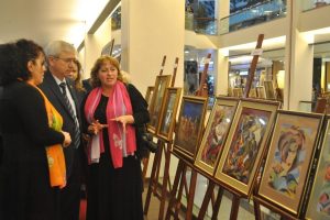 Batumlu sanat&ccedil;ıların sergisi Bursa'da