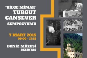 "Bilge Mimar Turgut Cansever" Sempozyumu başlıyor