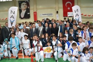 Ok&ccedil;uluk Şampiyonası a&ccedil;ılış seremonisi yapıldı