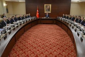 Saray'da ikinci kabine toplantısı