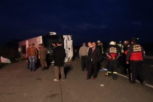 Tam 22 kişi yaralandı !