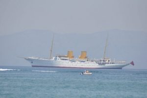 Savarona &Ccedil;anakkale'ye geliyor