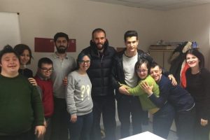 Necip Uysal ve Serdar Kurtuluş'tan anlamlı ziyaret