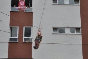 Bursa'da nefes kesen tatbikat