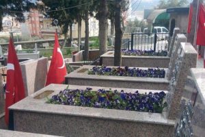 Bursa'da o şehitlik yenilendi