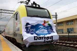 "Barış Treni" Ankara Garı'nda