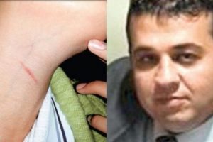 &Ouml;ğrencisine, 'Bilek kesmem boğaz keserim' dedi kesti