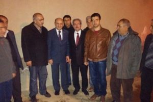 Bakan ablasını ziyaret etti