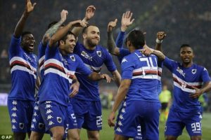 Sampdoria Roma'yı yaktı!