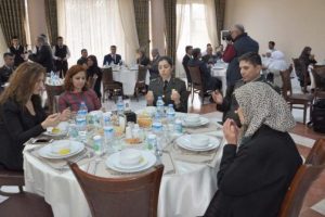 İslahiye'de şehit aileleri ile gazilere yemek
