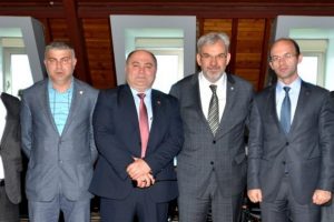 Spor şube m&uuml;d&uuml;r&uuml;nden Bursaspor'a ziyaret