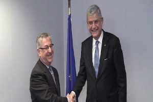 Bakan Bozkır AB temaslarına başladı